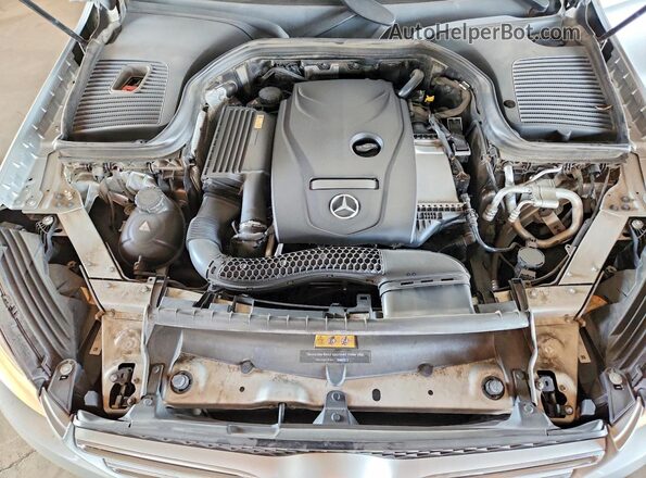 WDC0G4JB0HF141074 2017 MERCEDES-BENZ GLC-CLASS Silver Вид підкапотного простору