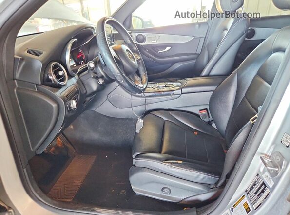 WDC0G4JB0HF141074 2017 MERCEDES-BENZ GLC-CLASS Silver Вид салону спереду