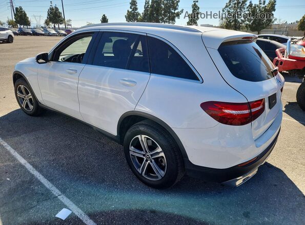 WDC0G4JB0KF641663 2019 MERCEDES-BENZ GLC-CLASS White Trasero izquierdo