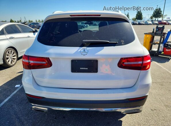 WDC0G4JB0KF641663 2019 MERCEDES-BENZ GLC-CLASS White Vista trasera
