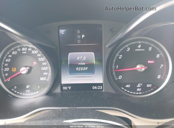 WDC0G4JB2HF117620 2017 MERCEDES-BENZ GLC 300 Beige Vista de los asientos traseros