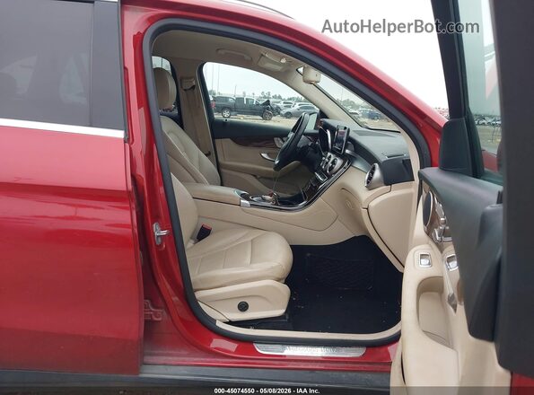 WDC0G4JB2KV143373 2019 MERCEDES-BENZ GLC 300 Red Vista interior delantera