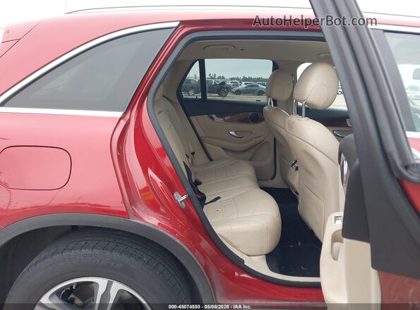 WDC0G4JB2KV143373 2019 MERCEDES-BENZ GLC 300 Red Vista de la etiqueta del VIN