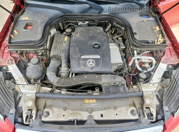 WDC0G4JB3GF084111 2016 MERCEDES-BENZ GLC-CLASS Red Vista interior trasera