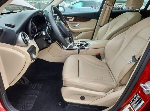WDC0G4JB3GF084111 2016 MERCEDES-BENZ GLC-CLASS Red Vista interior delantera
