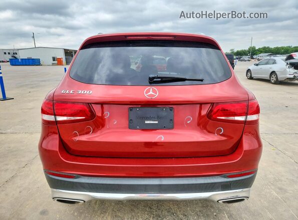 WDC0G4JB3GF084111 2016 MERCEDES-BENZ GLC-CLASS Red Vista trasera