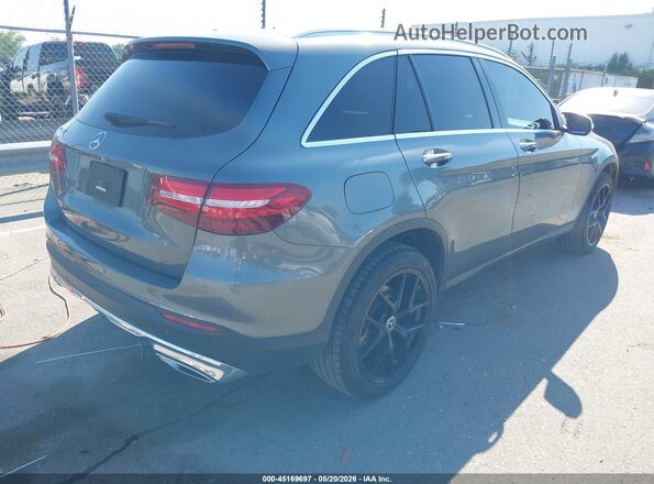 WDC0G4JB4JF404835 2018 MERCEDES-BENZ GLC 300 Gray Trasero derecho