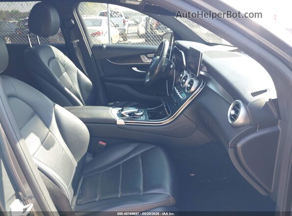 WDC0G4JB4JF404835 2018 MERCEDES-BENZ GLC 300 Gray Vista interior delantera