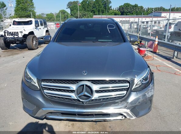 WDC0G4JB4JF404835 2018 MERCEDES-BENZ GLC 300 Gray Vista del cuadro de instrumentos