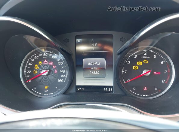 WDC0G4JB4JV039739 2018 MERCEDES-BENZ GLC 300 Gray Հետևի նստատեղերի տեսք