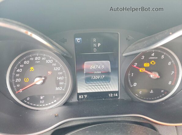 WDC0G4JB5JV024926 2018 MERCEDES-BENZ GLC-CLASS Black ხელსაწყოთა პანელის ხედი