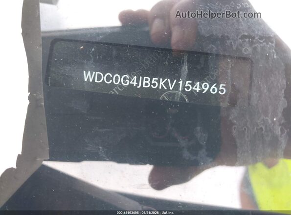 WDC0G4JB5KV154965 2019 MERCEDES-BENZ GLC 300 Silver 