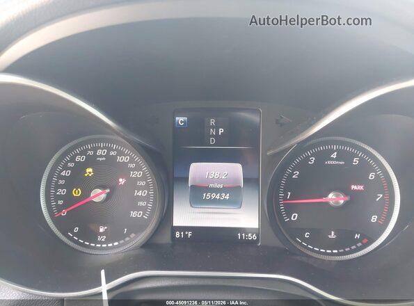 WDC0G4JB7KF552365 2019 MERCEDES-BENZ GLC 300 Black უკანა სავარძლების ხედი