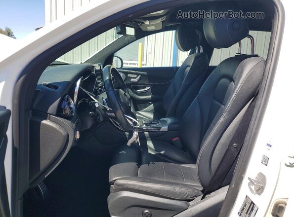 WDC0G4JB8JV014231 2018 MERCEDES-BENZ GLC-CLASS White Vista interior delantera