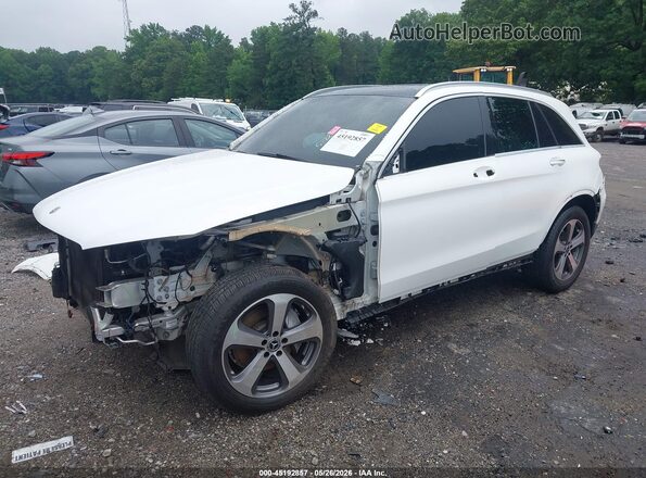 WDC0G4JB8JV043986 2018 MERCEDES-BENZ GLC 300 White წინა მარცხენა ხედი სამი მეოთხედიდან