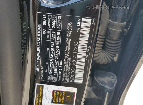 WDC0G4JB8JV112353 2018 MERCEDES-BENZ GLC-CLASS Черный 