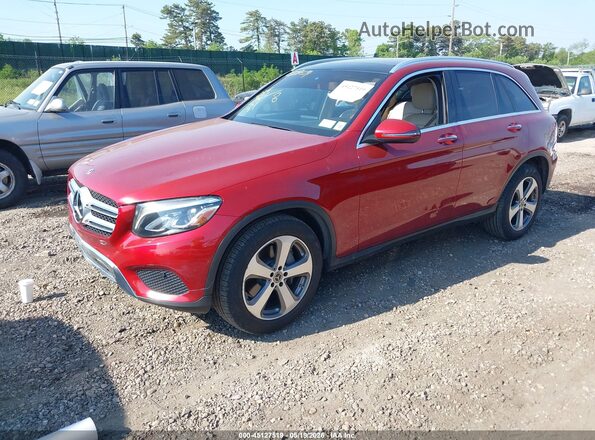 WDC0G4JB9KV157156 2019 MERCEDES-BENZ GLC 300 Red Передня ліва чверть