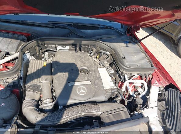 WDC0G4JB9KV157156 2019 MERCEDES-BENZ GLC 300 Red Вид ззаду