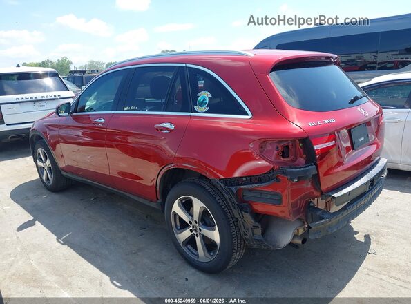 WDC0G4JBXJV053287 2018 MERCEDES-BENZ GLC 300 Burgundy 
