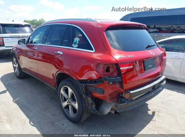 WDC0G4JBXJV053287 2018 MERCEDES-BENZ GLC 300 Burgundy 