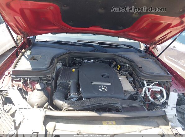 WDC0G4JBXJV053287 2018 MERCEDES-BENZ GLC 300 Burgundy 