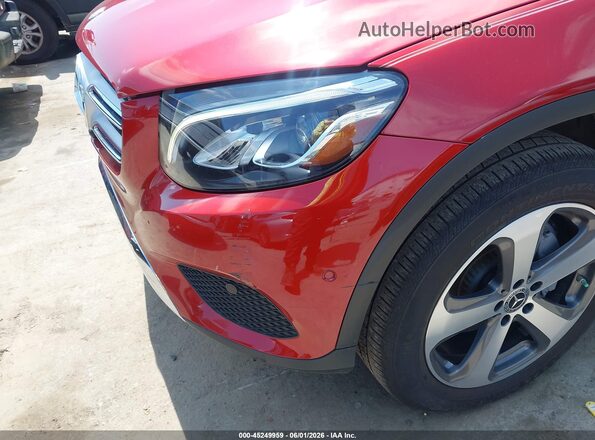 WDC0G4JBXJV053287 2018 MERCEDES-BENZ GLC 300 Burgundy 