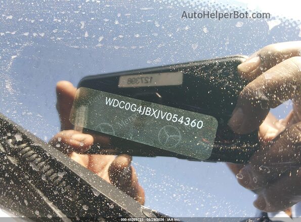 WDC0G4JBXJV054360 2018 MERCEDES-BENZ GLC 300 Черный 