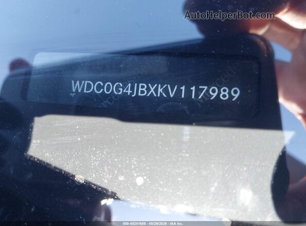 WDC0G4JBXKV117989 2019 MERCEDES-BENZ GLC 300 Black Շարժիչի բաժամունքի տեսք