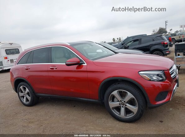 WDC0G4JBXKV156629 2019 MERCEDES-BENZ GLC 300 Red Rear interior view