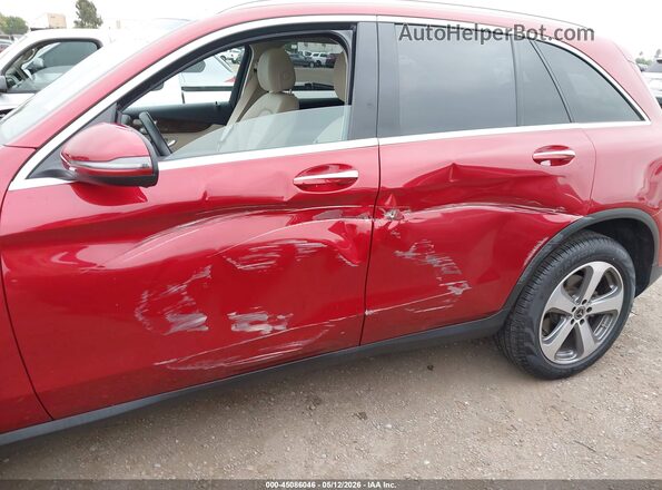 WDC0G4JBXKV156629 2019 MERCEDES-BENZ GLC 300 Red Front view