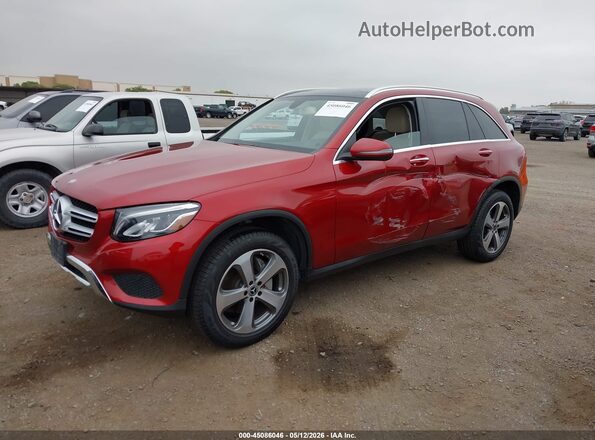 WDC0G4JBXKV156629 2019 MERCEDES-BENZ GLC 300 Red Front left