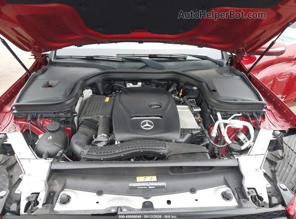WDC0G4JBXKV156629 2019 MERCEDES-BENZ GLC 300 Red Rear view