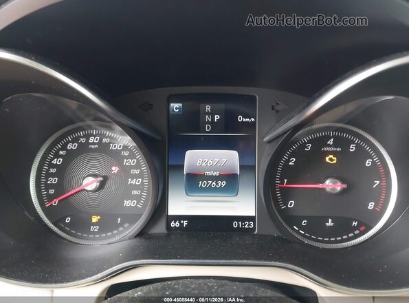 WDC0G4JBXKV170420 2019 MERCEDES-BENZ GLC 300 Red Widok tylnych siedzeń