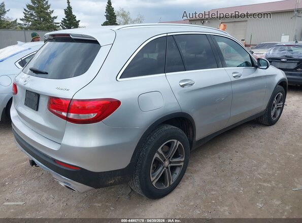 WDC0G4KB0HF152770 2017 MERCEDES-BENZ GLC 300 Silver Задня права чверть