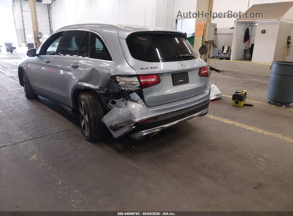 WDC0G4KB0HF249161 2017 MERCEDES-BENZ GLC 300 Серебряный Задняя левая четверть