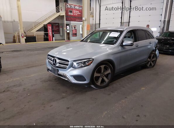 WDC0G4KB0HF249161 2017 MERCEDES-BENZ GLC 300 Серебряный Передняя левая четверть