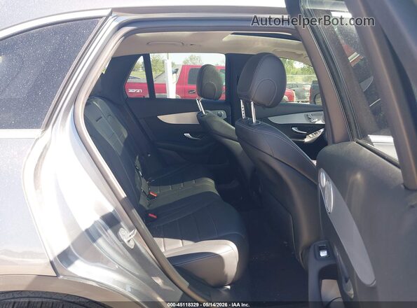 WDC0G4KB0HF249838 2017 MERCEDES-BENZ GLC 300 Gray VIN sticker view