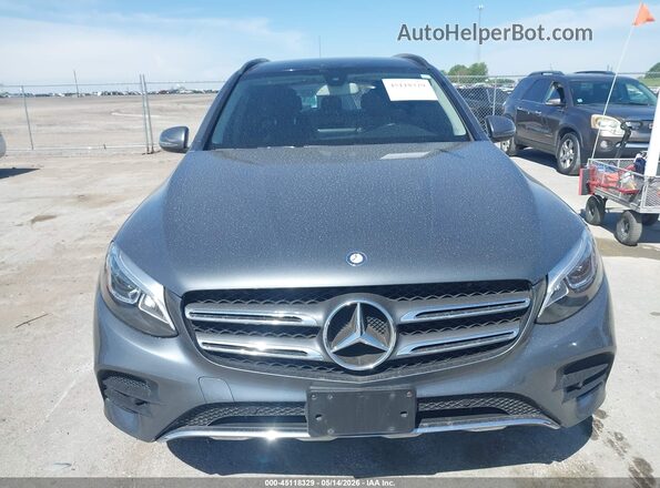 WDC0G4KB0HF249838 2017 MERCEDES-BENZ GLC 300 Gray Instrument cluster view