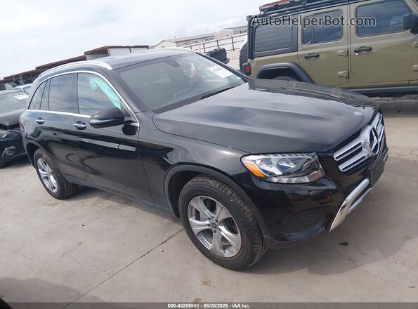 WDC0G4KB0JV074650 2018 MERCEDES-BENZ GLC 300 Black Vista interior trasera