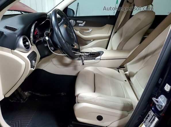 WDC0G4KB0KF622187 2019 MERCEDES-BENZ GLC-CLASS Red წინა სალონის ხედი