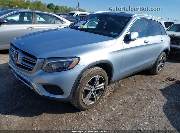 WDC0G4KB1HF150025 2017 MERCEDES-BENZ GLC 300 Light Blue Передня ліва чверть