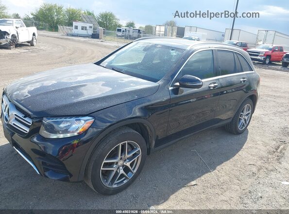 WDC0G4KB1HF150817 2017 MERCEDES-BENZ GLC 300 Black Առջևի ձախ երեք քառորդ տեսարան