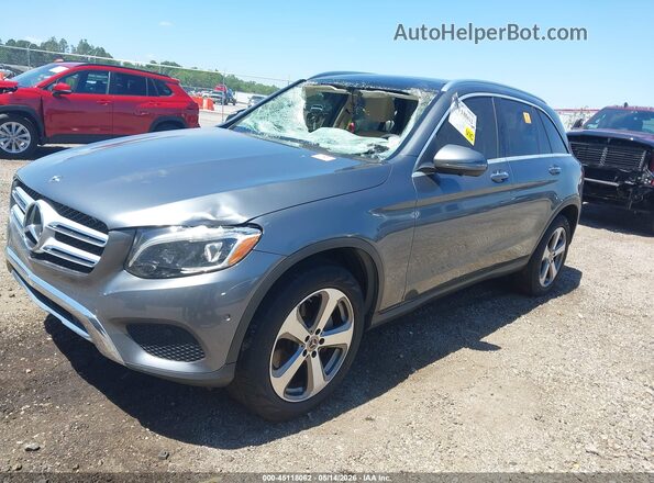 WDC0G4KB1KV186844 2019 MERCEDES-BENZ GLC 300 Серый Передняя левая четверть