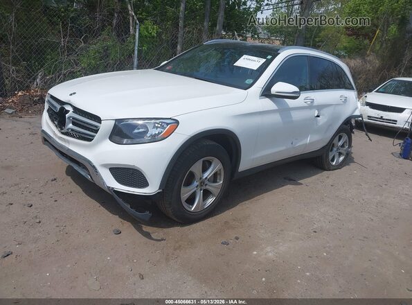 WDC0G4KB2JV063603 2018 MERCEDES-BENZ GLC 300 Белый Передняя левая четверть