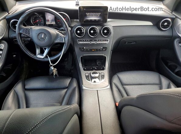 WDC0G4KB2KF627469 2019 MERCEDES-BENZ GLC-CLASS Black Dashboard view