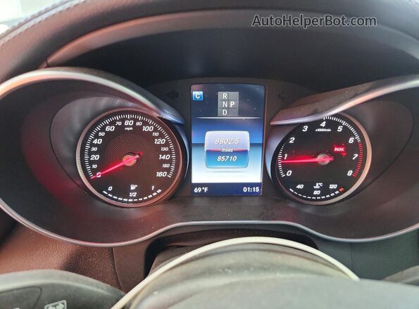WDC0G4KB3GF087282 2016 MERCEDES-BENZ GLC-CLASS Charcoal Widok zestawu wskaźników