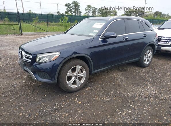 WDC0G4KB3JV099333 2018 MERCEDES-BENZ GLC 300 Blue Przód lewy