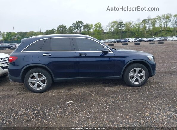 WDC0G4KB3JV099333 2018 MERCEDES-BENZ GLC 300 Blue Widok wnętrza z tyłu