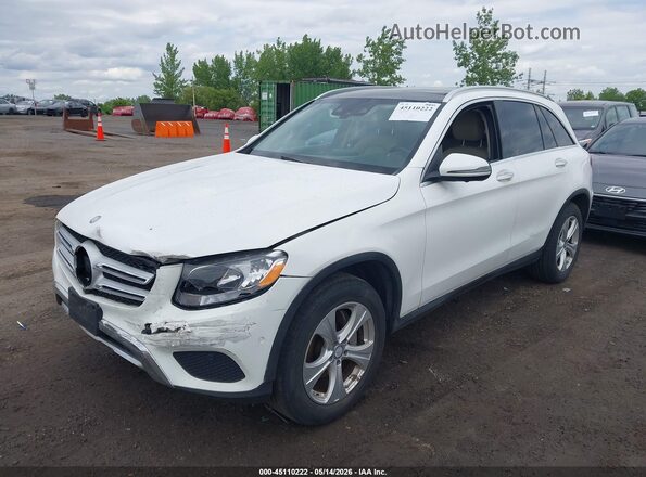 WDC0G4KB4GF098758 2016 MERCEDES-BENZ GLC 300 White Առջևի ձախ երեք քառորդ տեսարան