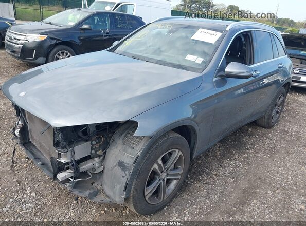 WDC0G4KB4HF147152 2017 MERCEDES-BENZ GLC 300 Серый Передняя левая четверть